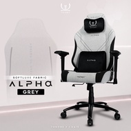 Ozama บัลลังก์รุ่นAlpha Fabric เก้าอี้เกมผ้า Gaming Chair by Tengu รับน้ำหนัก 150กก Throne of Gamer