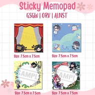 [GSGW / ORV / ALNST] Memopads