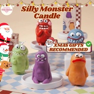 Cute Corner Good Luck Silly Monster Scented Candle Cute Aromatherapy Lilin Wangi Gift candle Christm