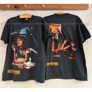 PULP FICTION Quentin's Movie '94 the original Bootleg Bio Washed vintage shirt heavy Leather