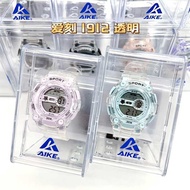 AIKE Love Engraved 1912 Transparent Strap Fashion Trend Electronic Watch Multifunctional Sports Outd