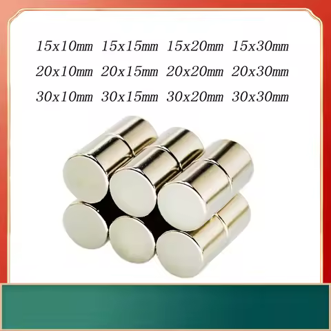30x10 mm Circular Magnets 30mmx20mm Thick Magnet Dia 30x30mm For Home Refrigerator,Office,DIY 20*10 