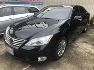 2010 LEXUS ES350 3.5 黑色 頂級僅跑8萬 一手車 原鈑件 原廠保養 ACC 全景天窗 4條輪胎9成新