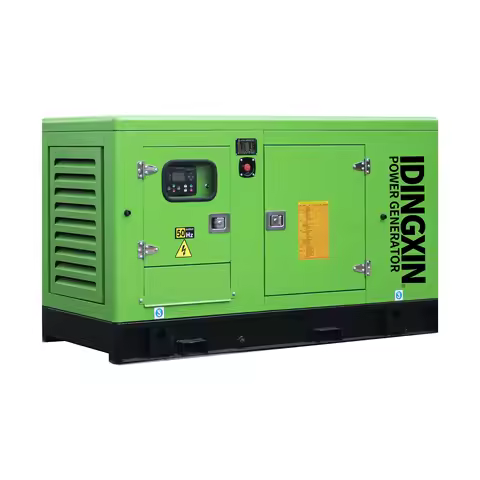 3 phase water cooled generator set 20kva 25kva 30kva 40kva 50kva soundproof diesel generator