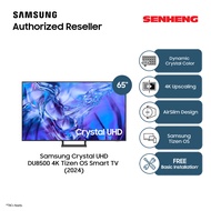 Samsung 55/65 inch Crystal UHD DU8500 4K Tizen OS Smart TV (2024) UA55DU8500KXXM UA65DU8500KXXM