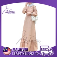 LALEESA DRESS BEENA LD213227  (Small Cutting) Korean Style Dress Muslimah Dress Plus Size Baju Raya 2024