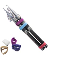 1pcs LUSHAZER 20cm fishing rod belt nylon Reusable Fishing Rod Tie Holder fishing rod accessories tackles