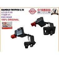 HANDLE SWITCH WITH DOUBLE SIGNAL YAMAHA LC135 FI V8 LC135 V8 FI / Y15ZR V1 / EGO GEAR 100% ORIGINAL