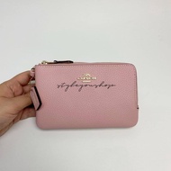 COACH Double Zip Small Wristlet