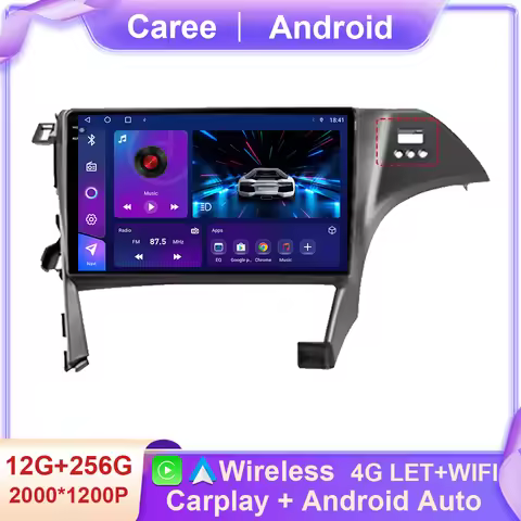 Android Auto For Toyota Prius 3 XW30 2009 - 2015 RHD Car Radio Stereo Head Unit Multimedia Player Na