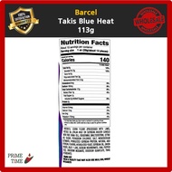 [Barcel] Takis Crunchy Rolled Tortilla Chips Blue Heat 4oz (113g) / Spicy Snacks Spiciest pepper / C