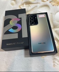 🏆✨✨西門町通訊行✨✨🏆💟店面展示品出清💟台灣公司貨Samsung 三星 S21 Ultra 5G 256G 銀色🔺店面保固一個月🔺