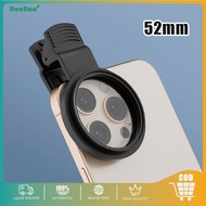 HP IPHONE Filter Clip Universal 52MM Full Hole Smartphone Lens Adapter For CPL ND And Other Effects 