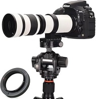 Telephoto Lens for Canon -JINTU EF Mount 420-800mm Manual Focus MF Zoom Lens for Canon EOS Rebel T8i