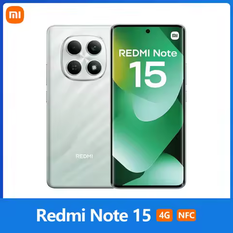 Xiaomi Redmi Note 15 4G, NFC, 8 256GB, MediaTek Helio G100-Ultra, 6.77 inches, 120 Hz, 108 MP Camera