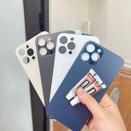 Mã kính lưng ip 12pro/12prmax lỗ came lớn (tặng keo dán)