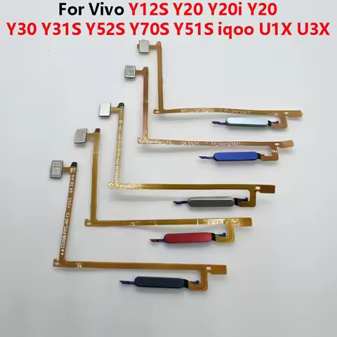 For VIVO Y12S Y20 Y20i Y20S Y30 Y31S Y52S Y70S Y51S U1X U3X Fingerprint Reader Touch ID Sensor Retur