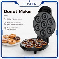 EDISEEN-Mini Donut Maker Machine Heating Doughnut Maker Breakfast Machine Pancake Maker