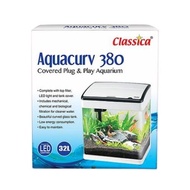 Classica Aquacurv 380 Aquarium Tank Set Starter Kit White
