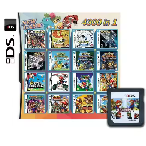 3DS NDS 4300 IN1 game card combination card 510 IN1 208 IN1 NDS combination card NDS cartridge 482 I