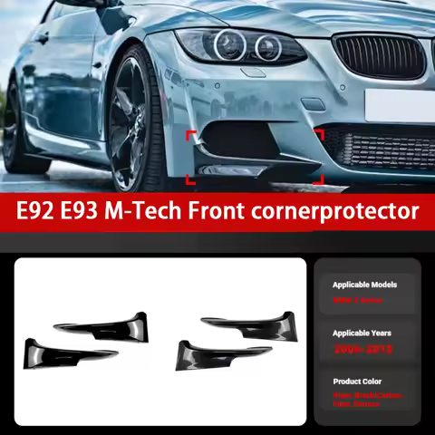 BMW E93 Front Lip Applicable to 2006-2013 BMW BMW 3 Series Coupe E92 E93 M-Tech Front Shovel Front L