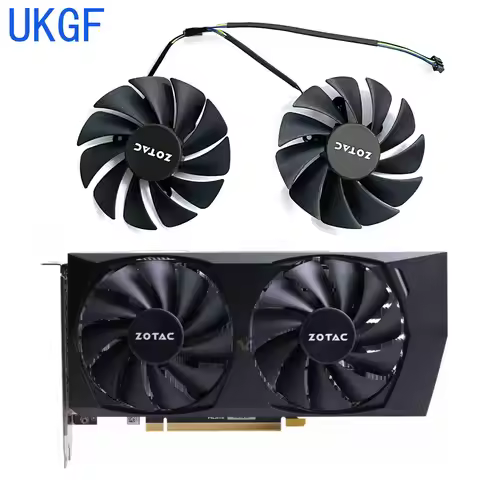 Brand new 89MM 4PIN GA92S2U RTX3050 3060 GPU fan for ZOTAC GeForce RTX3050 3060 3060ti Destroyer Thu