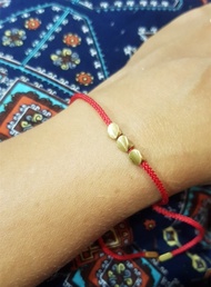 [feiji] Handmade Tibetan Buddhist Braided Bracelets Feng Shui Lucky Bracelets Buddhism Red String Wa