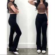 Flare Pants - Highwaist Flare Pants - Women's Highwaist Cutbray Culottes