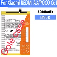 For Redmi A3 23129RN51X 23129RN51H Poco C61 2312BPC51H 2312BPC51X BN5R 5000mAh BATTERY BATERI Btry 5