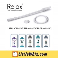 Relax: Replacement Straw + Stopper + O'Ring For Water Bottle (D7214&7218)