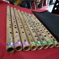 Suling Bambu Set (8 piece) Dangdut
