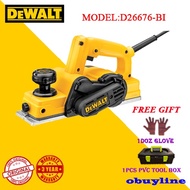 DEWALT D26676-B1 550W 1.5MM Portable Planner (D26676) + Free Gift