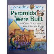 Grolier Book : I Wonder Why Pyramids Were Built (Preloved Encyclopedia)