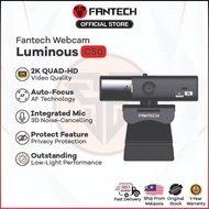 Fantech Luminous C50 Quad High-Definition Webcam 2K Video Quality Auto Focus Support 60Fps Webcam