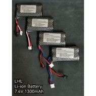 7.4V 1300mAh 2S Li-ion Rechargeable Battery 🚙 MN90/91/99/99s D90 RC 遙控車電池