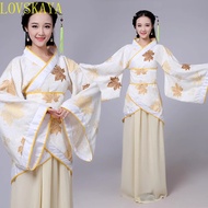 Hanfu Women's Anime Black Chinese Ancient Hanfu Wig Headwear Accessories Hanfu Performance