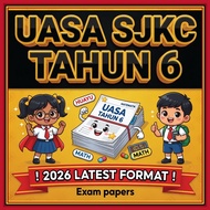 UASA SJK(C) Tahun 6 Format Sebenar 2026 - 华文 BM BI Matematik Sains + Skema Jawapan