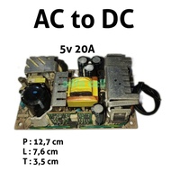Power supply 5v 20A smps 5v 20A adapter 5v 20A