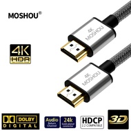 MOSHOU Original 4K HDMI 2.0 Cable UHD 3D ARC HDCP Full HD 4K TV HDMI to HDMI Cable