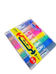 Zebra 斑馬牌 - 斑馬牌 Hi-Mckee MO-150-MC 雙頭米奇筆8色套裝