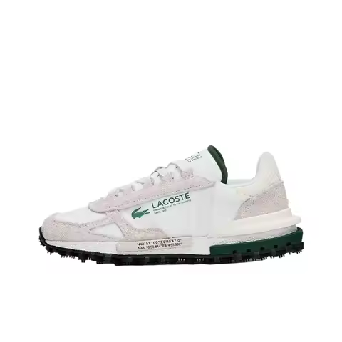 LACOSTE Cushioning Abrasion Resistant Breathable Low top Casual Shoes Women's