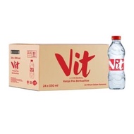 \NEW/ Vit Air Mineral Botol Mini Kecil 330ml 1 dus