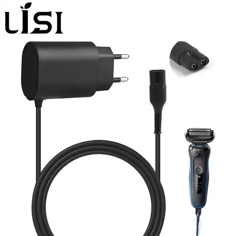 LISI 12V Shaver Charger for Braun Series 3 5 7 9 1 Electric Razor 3040s 310s 340S 5018s 5190cc 5040s