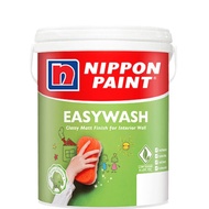 🔥 Ready Stock 🔥 NIPPON Paint Easy Wash Matt Finished Interior Paint 1 LTR