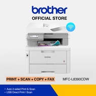 Brother MFC-L8390CDW Multi Function Color Laser Printer, Print, Scan, Copy, Fax | Duplex Print & Sca