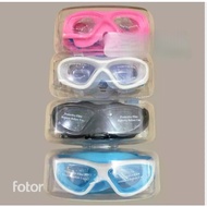 SWIMMING GOGGLES S9110 - S 9100 BUY 1 GET 1 ADULTS AND CHILDREN ANTIFOG FREE MICA BOX
