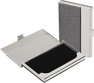 2 Packs Leather Metal Container for Zyn, Nicotine Pouches Case Holders Caffeine Pouches Can, Discree