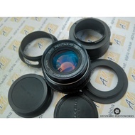 SMOOTH Manual Fixed Lens Pentax-M 50mm f1.7 SHARP BOKEH PK Canon EOS M sony Nex Alpha Fujifilm Fuji 