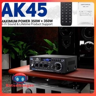 ZUIDIDID Audio Amplifier Bluetooth Stereo USB 2.0 Channel with Remote - AK45