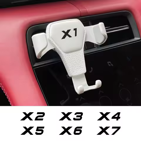 Car Air Vent Phone Holder Clip Auto Interior Accessories For BMW X5 E70 E53 X1 E84 F48 X3 F25 E83 X2